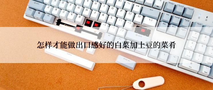 怎样才能做出口感好的白菜加土豆的菜肴