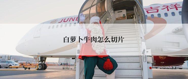 白萝卜牛肉怎么切片