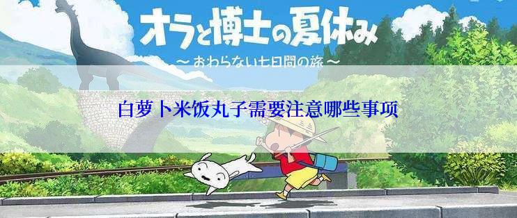 白萝卜米饭丸子需要注意哪些事项