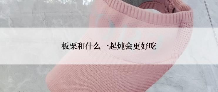 板栗和什么一起炖会更好吃