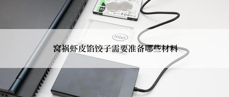 窝祸虾皮馅饺子需要准备哪些材料