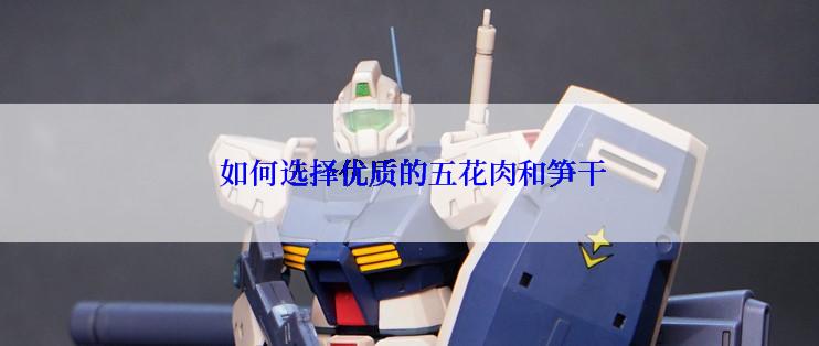  如何选择优质的五花肉和笋干