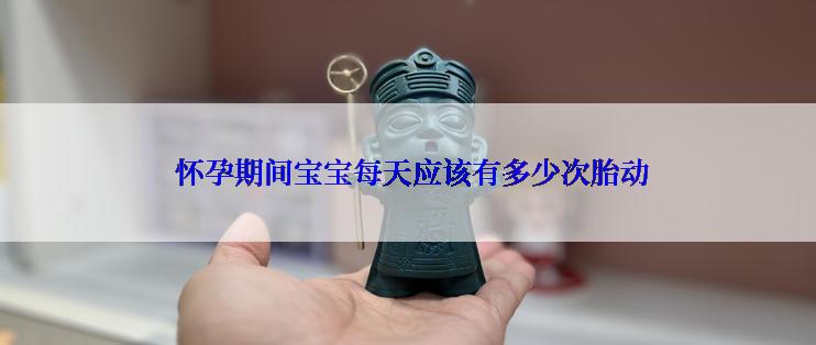  怀孕期间宝宝每天应该有多少次胎动