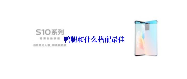  鸭腿和什么搭配最佳