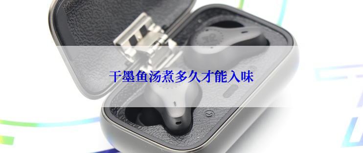 干墨鱼汤煮多久才能入味