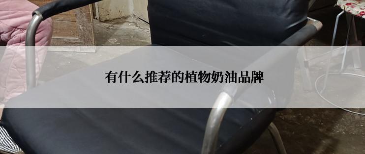  有什么推荐的植物奶油品牌