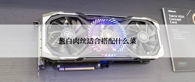 葱白肉丝适合搭配什么菜