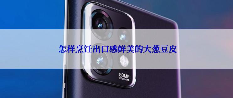  怎样烹饪出口感鲜美的大葱豆皮