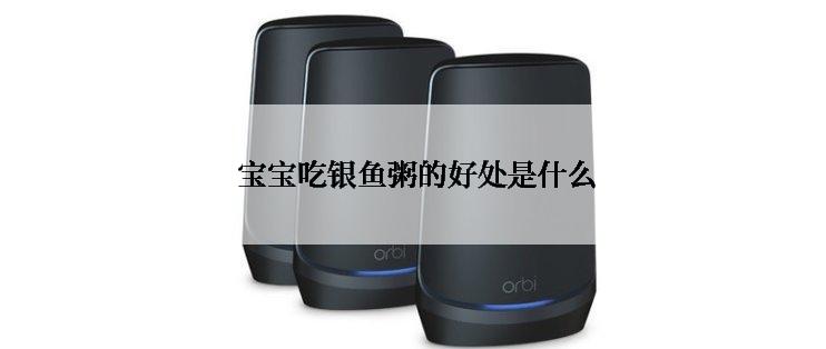  宝宝吃银鱼粥的好处是什么