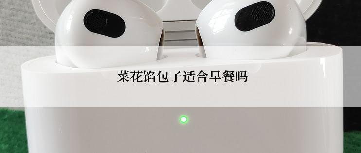  菜花馅包子适合早餐吗