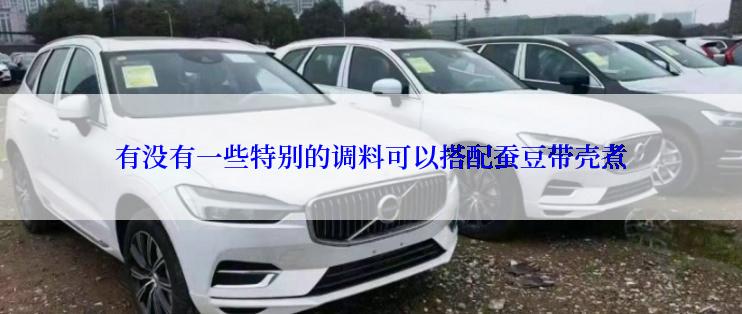 有没有一些特别的调料可以搭配蚕豆带壳煮