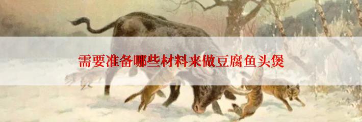 需要准备哪些材料来做豆腐鱼头煲