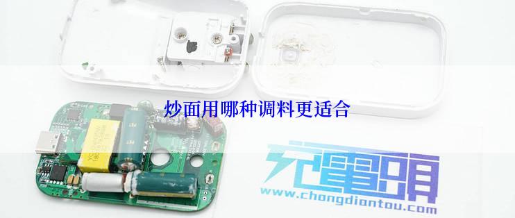 炒面用哪种调料更适合