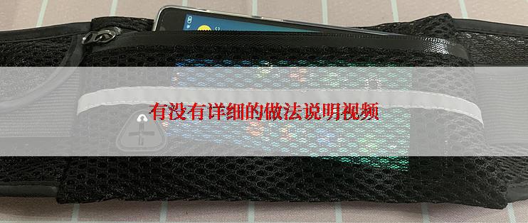 有没有详细的做法说明视频