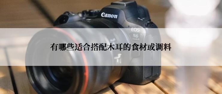 有哪些适合搭配木耳的食材或调料