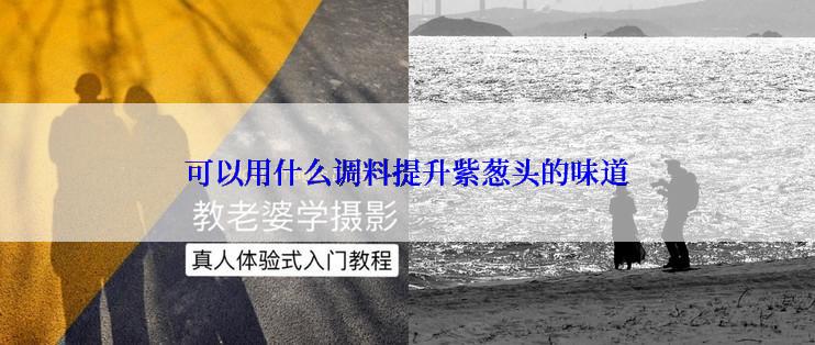 可以用什么调料提升紫葱头的味道