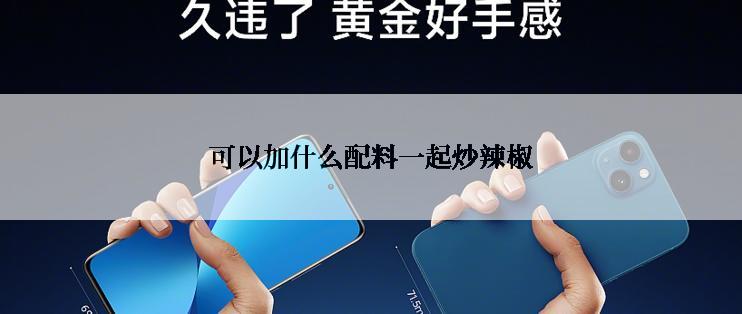 可以加什么配料一起炒辣椒