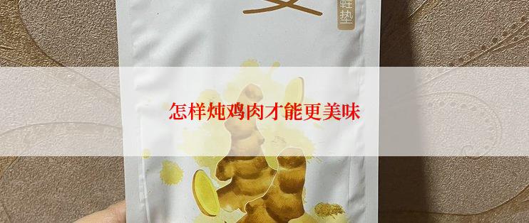 怎样炖鸡肉才能更美味