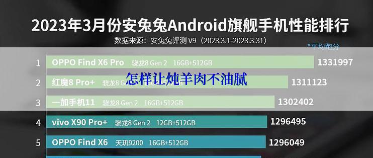 怎样让炖羊肉不油腻