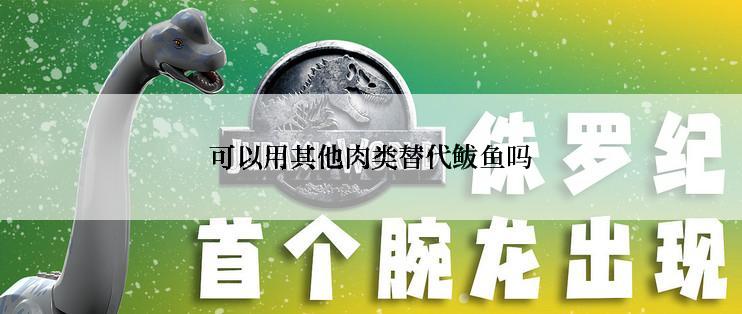 可以用其他肉类替代鲅鱼吗