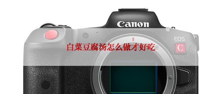 白菜豆腐汤怎么做才好吃