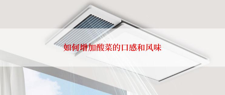 如何增加酸菜的口感和风味