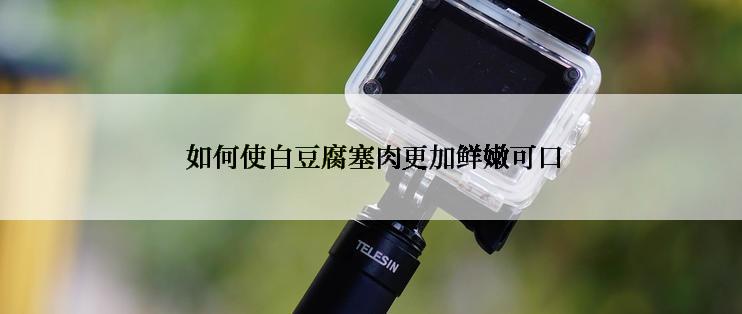  如何使白豆腐塞肉更加鲜嫩可口