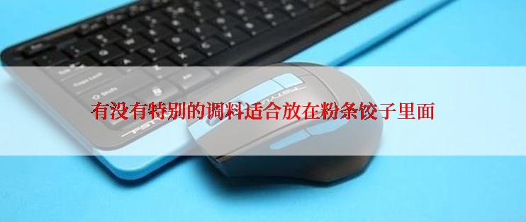 有没有特别的调料适合放在粉条饺子里面