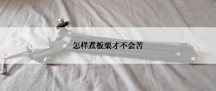 怎样煮板栗才不会苦