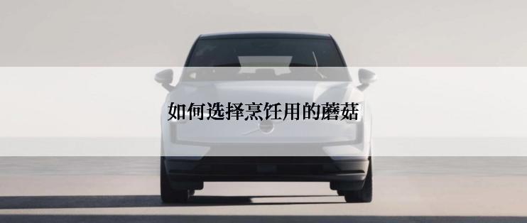 如何选择烹饪用的蘑菇