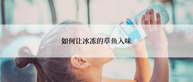 如何让冰冻的草鱼入味