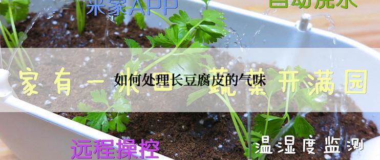如何处理长豆腐皮的气味