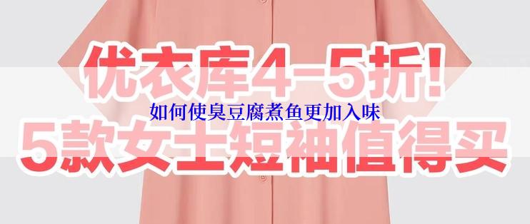 如何使臭豆腐煮鱼更加入味