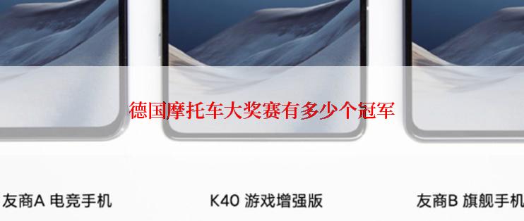 德国摩托车大奖赛有多少个冠军