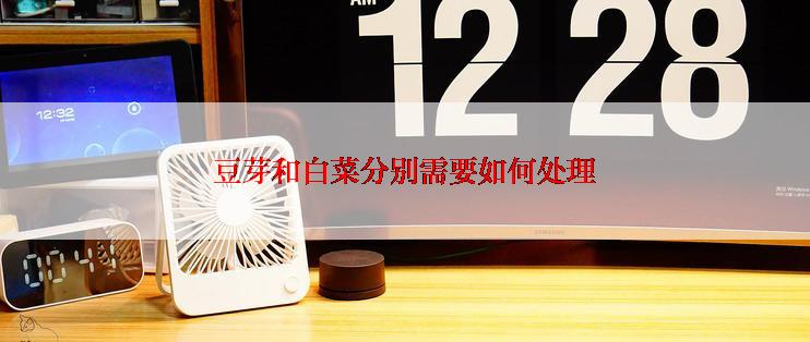 豆芽和白菜分别需要如何处理