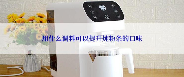 用什么调料可以提升炖粉条的口味