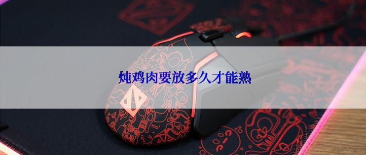  炖鸡肉要放多久才能熟