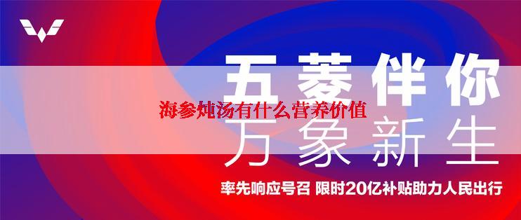  海参炖汤有什么营养价值