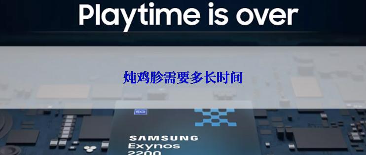 炖鸡胗需要多长时间