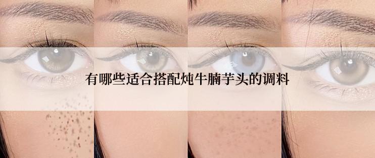 有哪些适合搭配炖牛腩芋头的调料