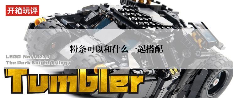 粉条可以和什么一起搭配