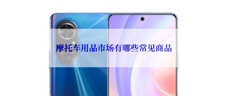 摩托车用品市场有哪些常见商品