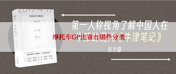  摩托车GP比赛有哪些分类