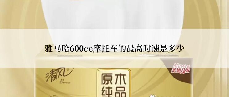 雅马哈600cc摩托车的最高时速是多少