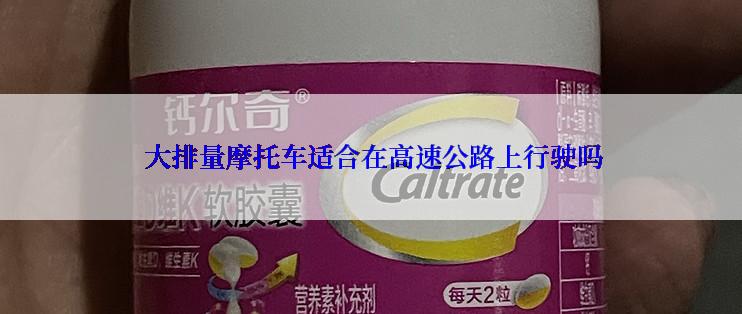  大排量摩托车适合在高速公路上行驶吗