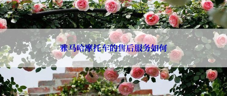 雅马哈摩托车的售后服务如何
