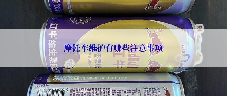 摩托车维护有哪些注意事项