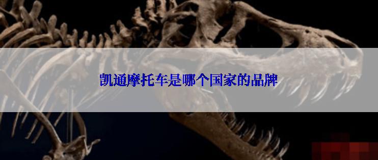 凯通摩托车是哪个国家的品牌