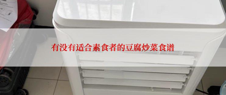 有没有适合素食者的豆腐炒菜食谱