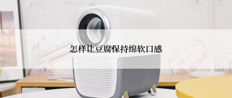 怎样让豆腐保持绵软口感
